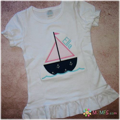 Girl Sailboat